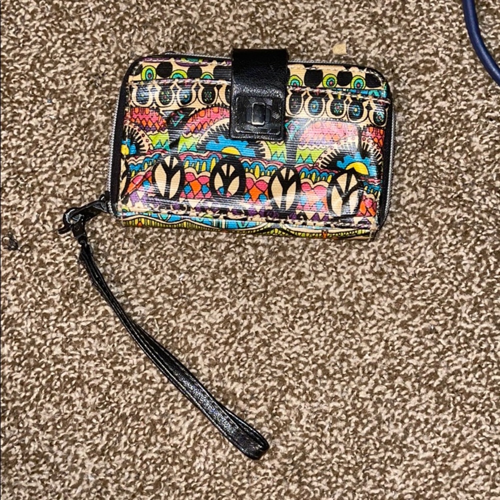 Sakroots wristlet wallet